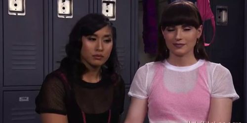 Busty Asian Babe Gets Fucked By A Horny Transgender