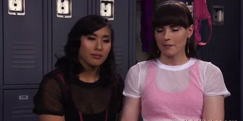 Busty Asian Babe Gets Fucked By A Horny Transgender