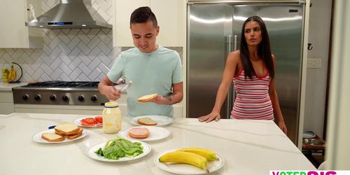 Bratty Latina Stepsister Isa Bella Tests Flight Or Fuck Response