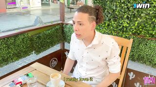 She Gets Fucked In A Threesome To Close The Deal   Double Creampie