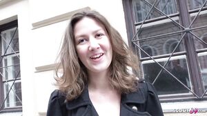 German Brunette Fucked At Casting