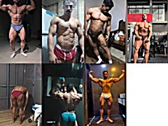 Egypt Bodybuilders Posing With Underwear COMPILATION 01