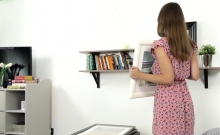 Old Goes Young   Talented Cutie Pleases Old Dick